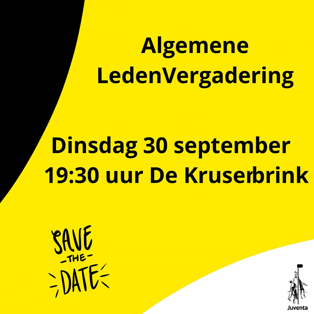 Aankondiging ledenvergadering dinsdag 30 september 2025