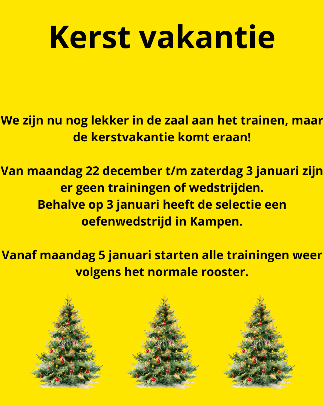 Kerstvakantie