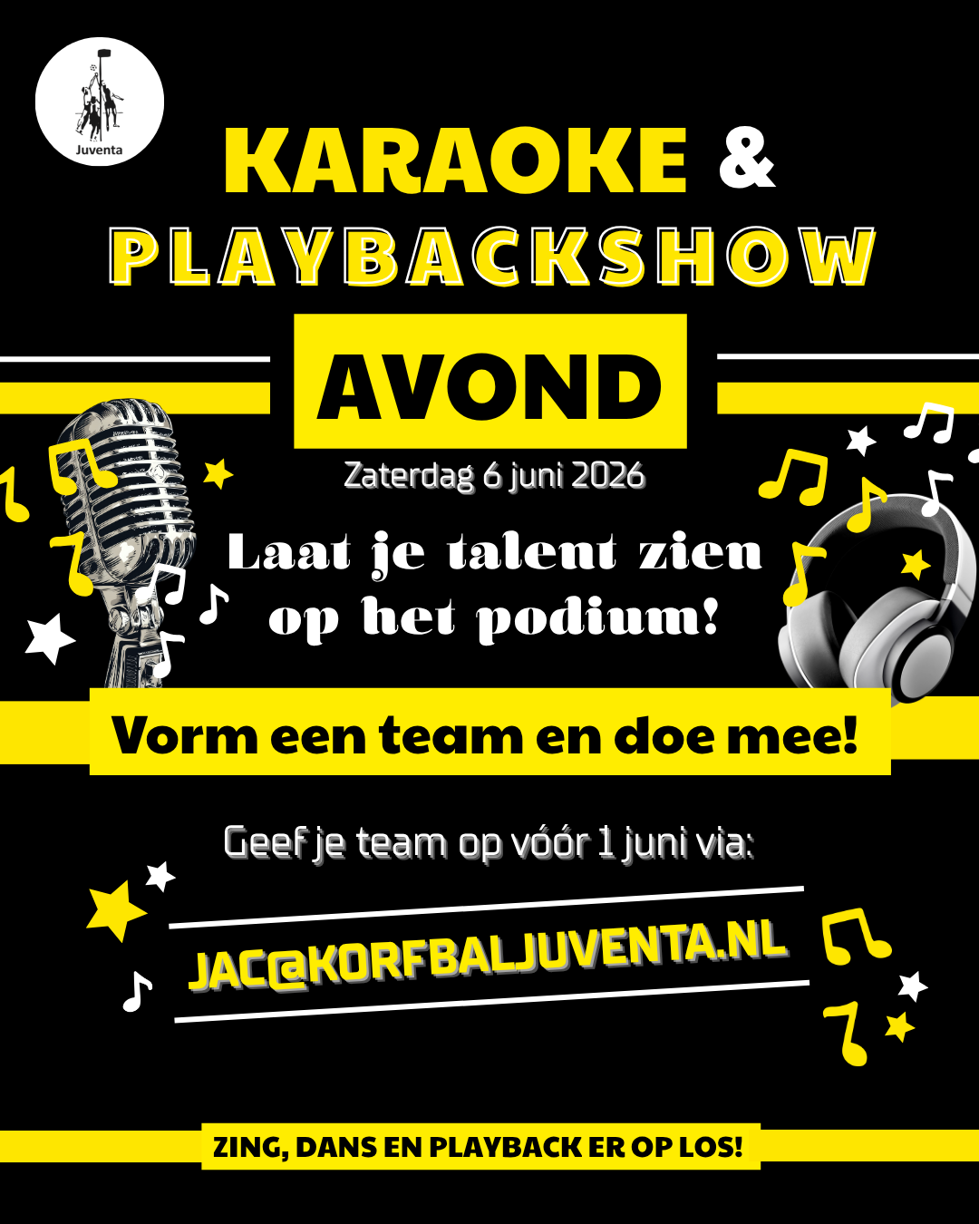 Karaoke  & Playbackshow avond