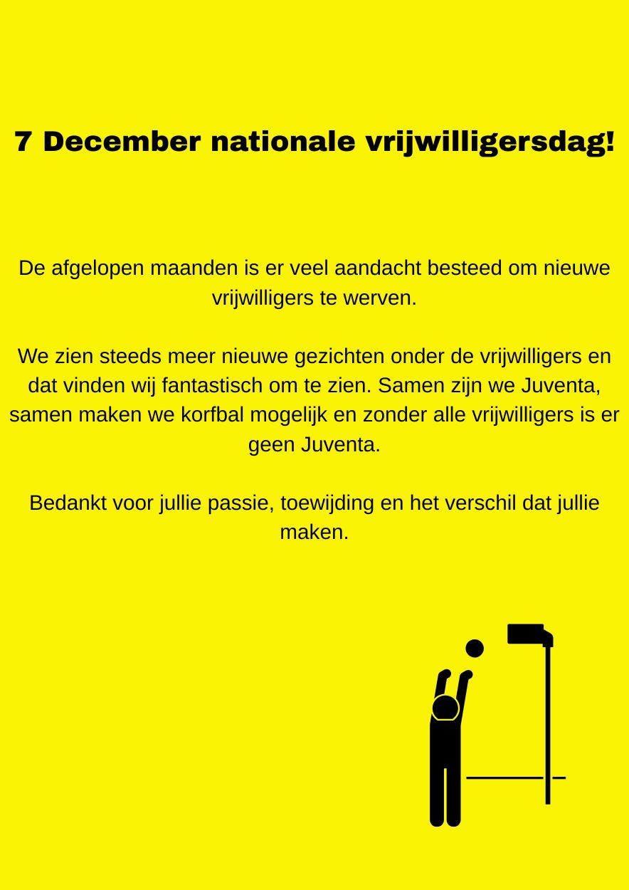 7 December vrijwilligersdag